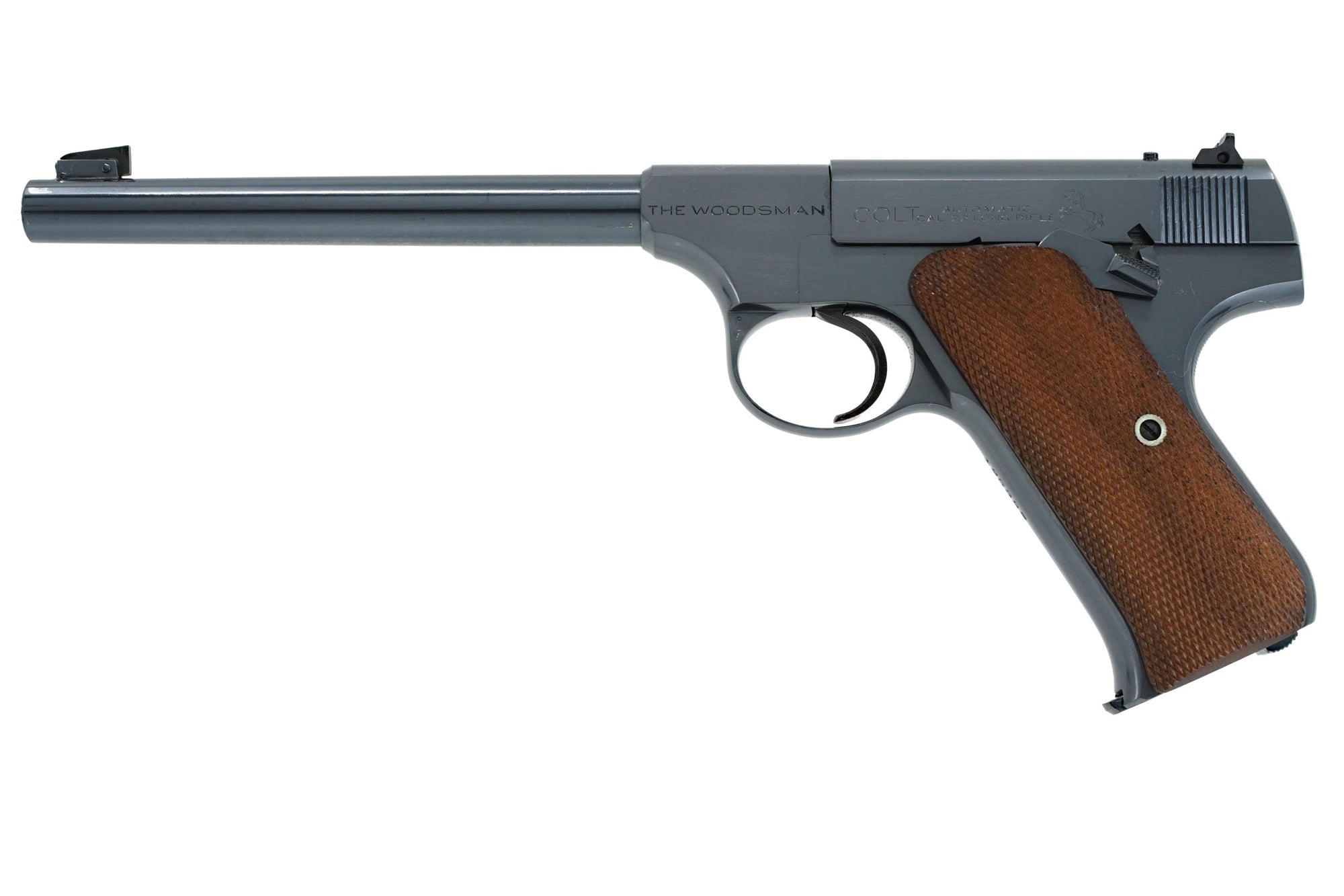 Colt Woodsman Target 6-5/8" 22LR SN:125399 MFG:1938