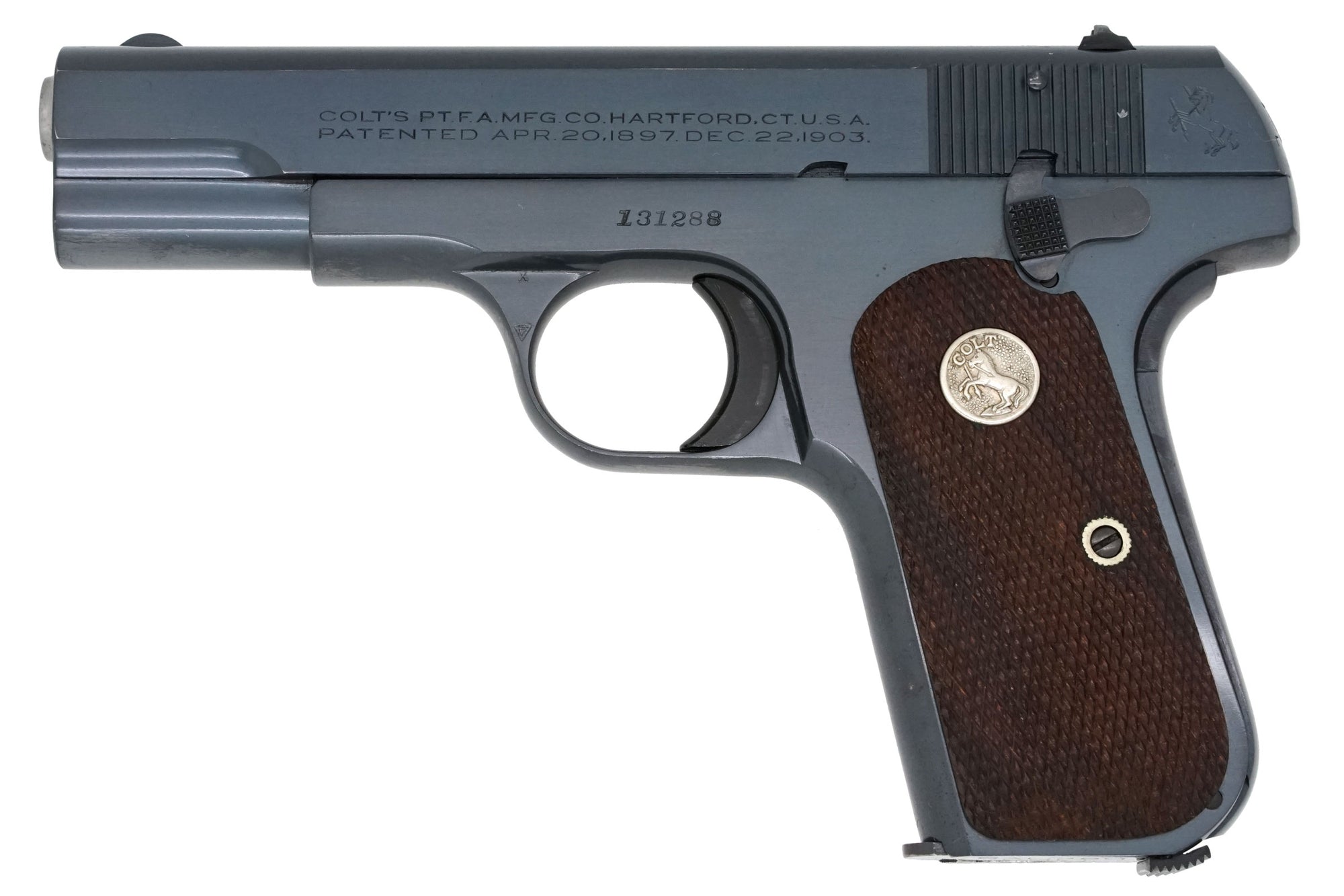 Colt 1908 Pocket Hammerless 380ACP SN:131288 MFG:1939