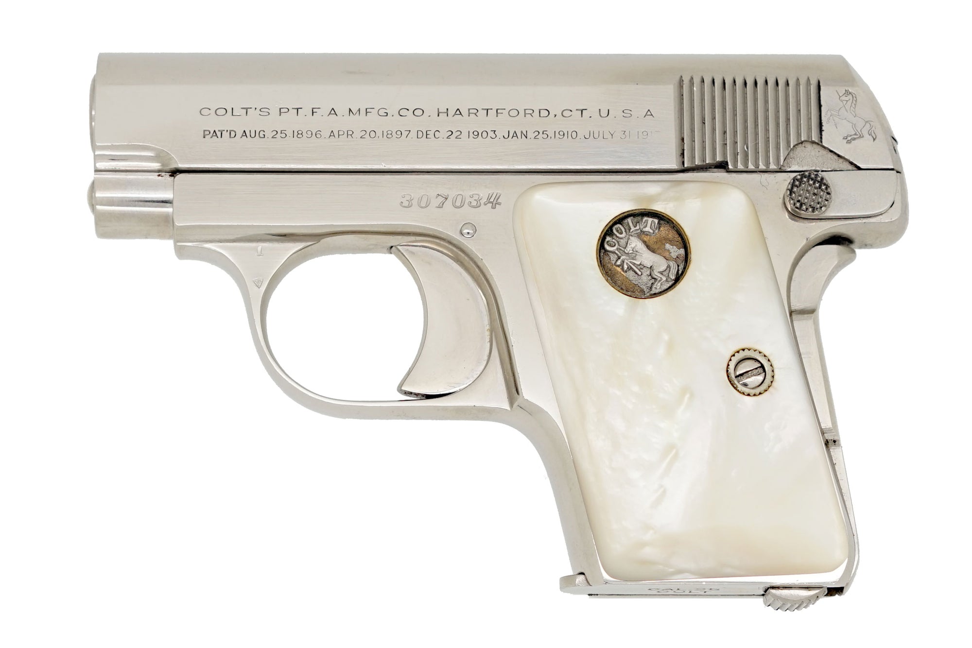 Colt 1908 Vest Pocket 25ACP SN:307034 MFG:1923