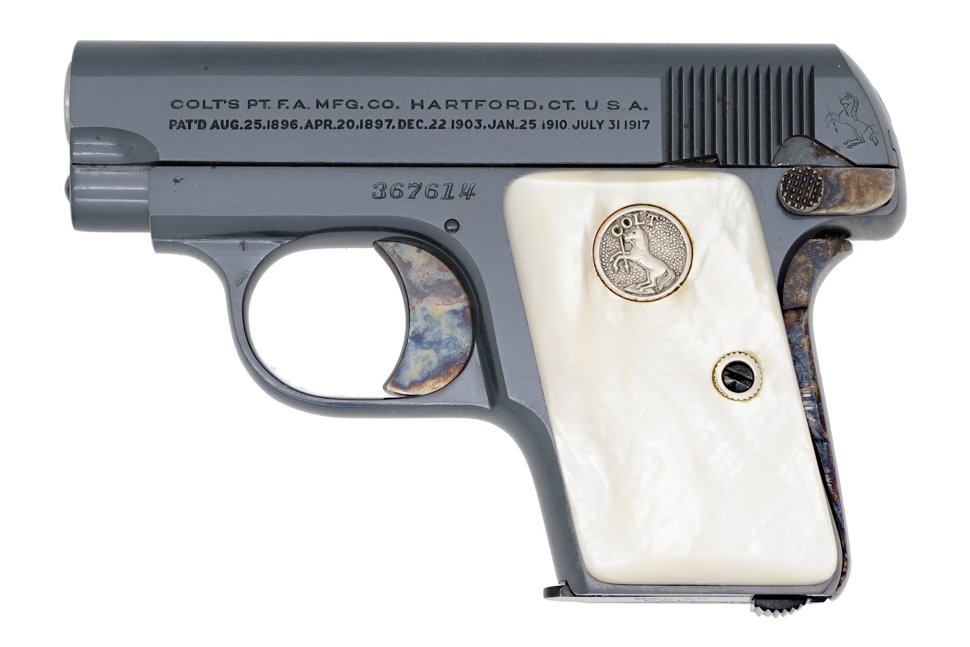 Colt 1908 Vest Pocket 25ACP SN:367614 MFG:1927