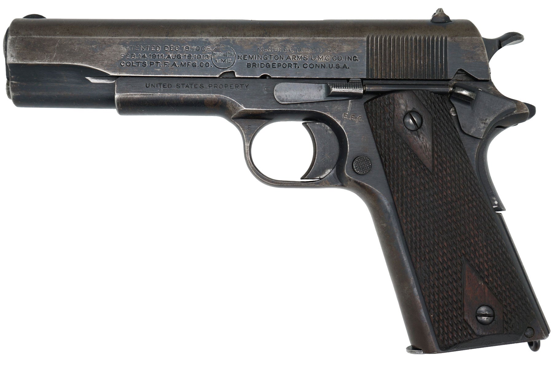 Remington UMC M1911 45ACP SN:4132 MFG:1918