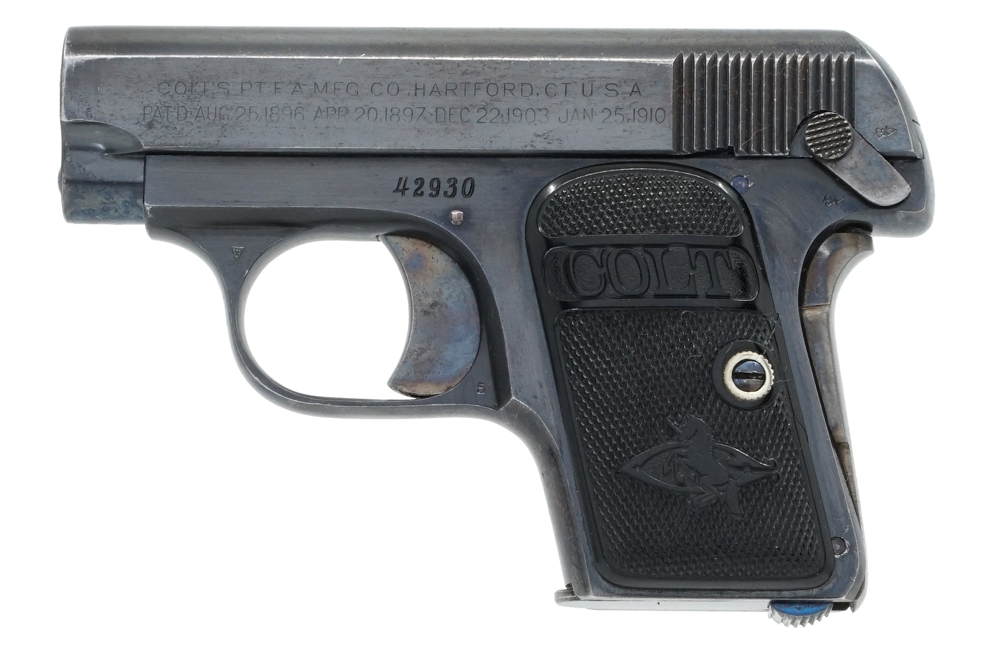 Colt 1908 Vest Pocket 25ACP SN:42930 MFG:1911