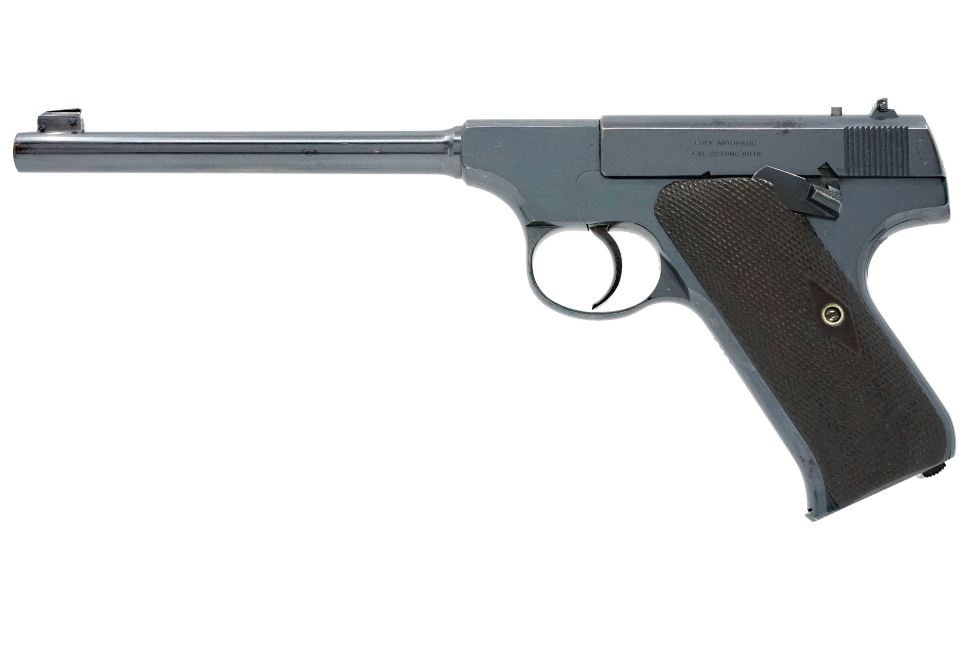 Colt Target Pistol 6-5/8" 22LR SN:4407 MFG:1917