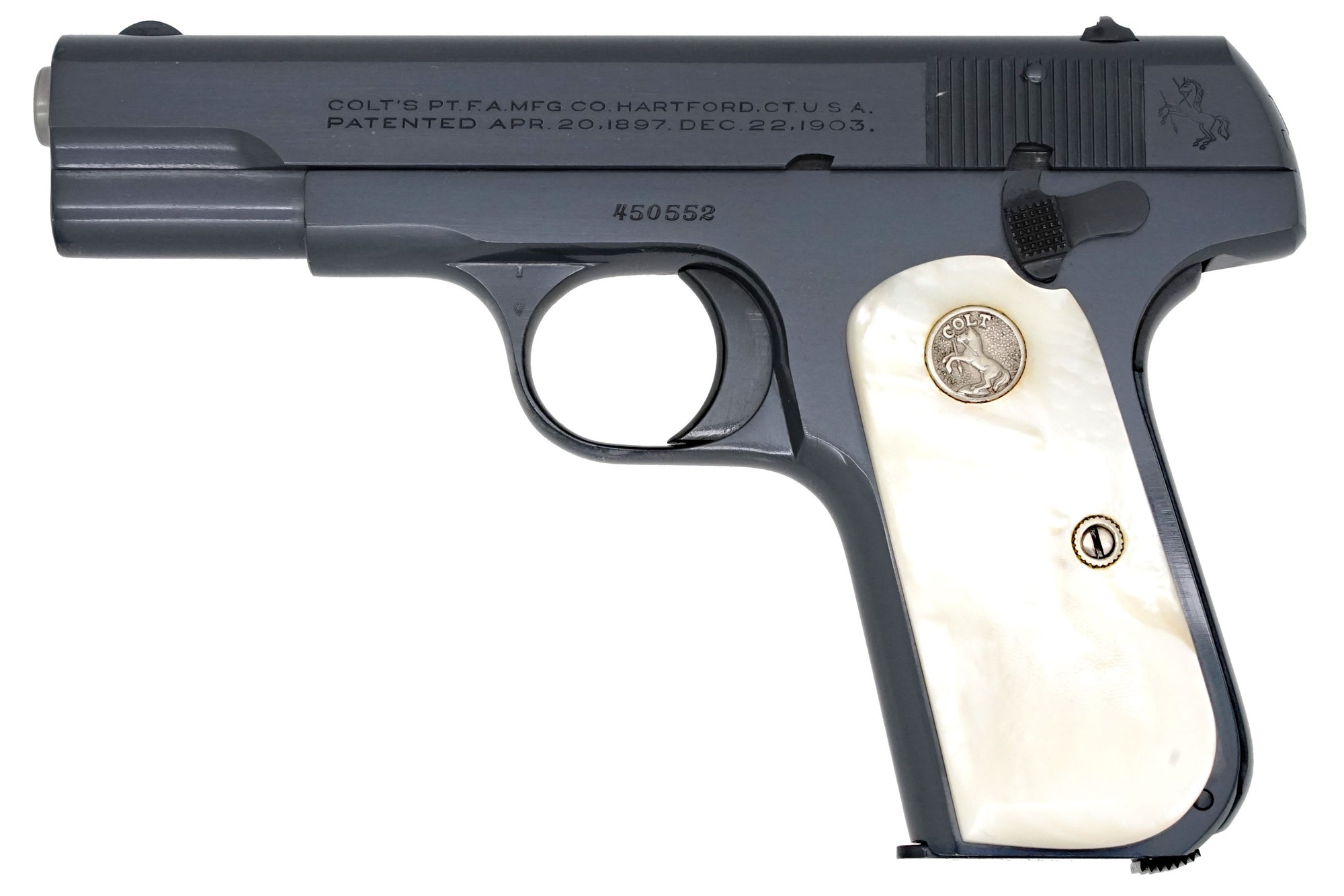 Colt 1903 Pocket Hammerless 32ACP SN:450552 MFG:1924