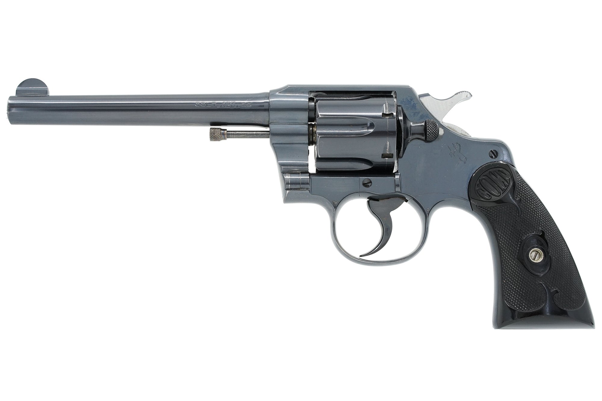 Colt Army Special 6" 38 Special SN:518637 MFG:1925