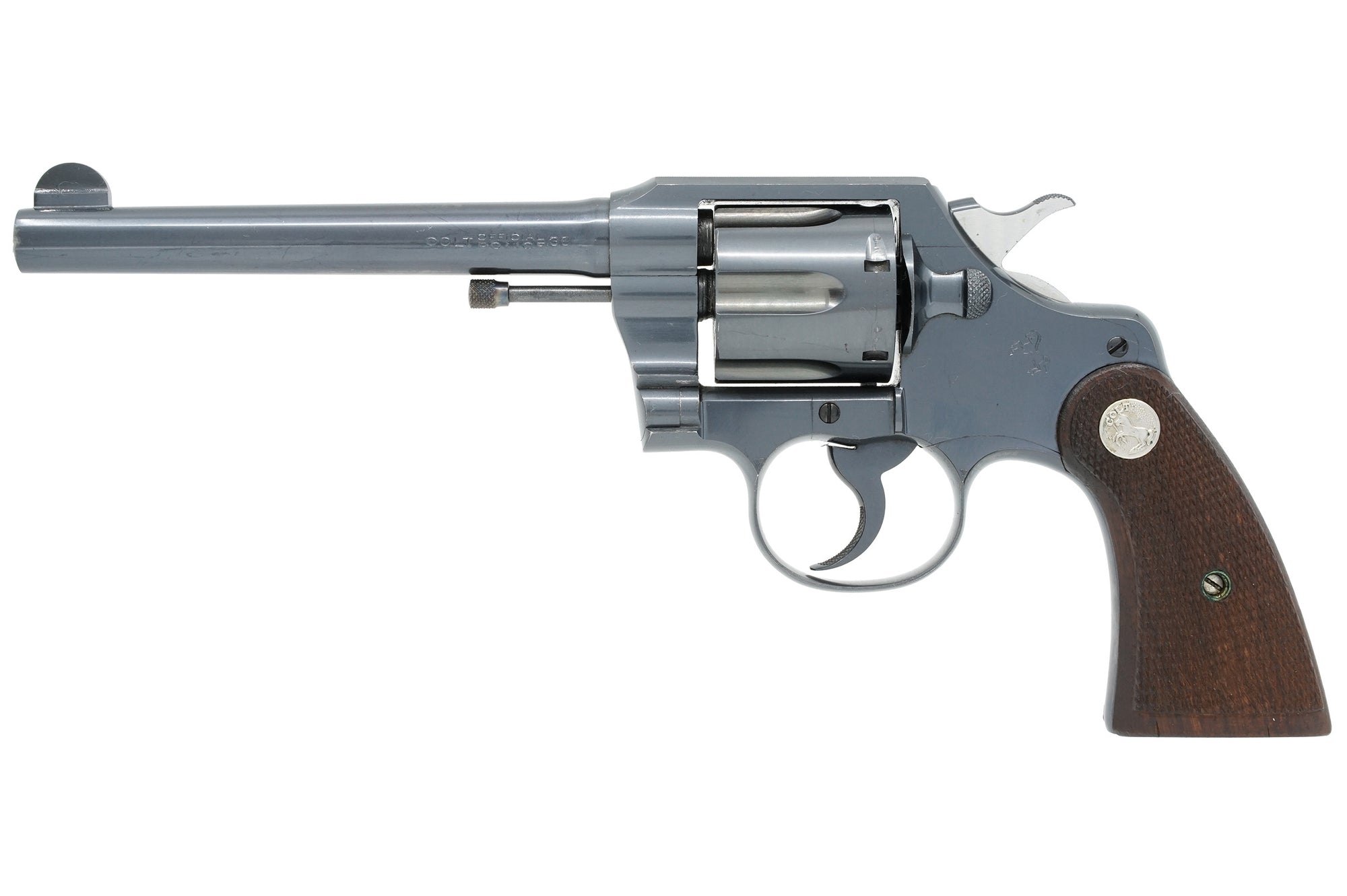Colt Official Police 6" 38 SN:638305 MFG:1940 - Government of Iceland