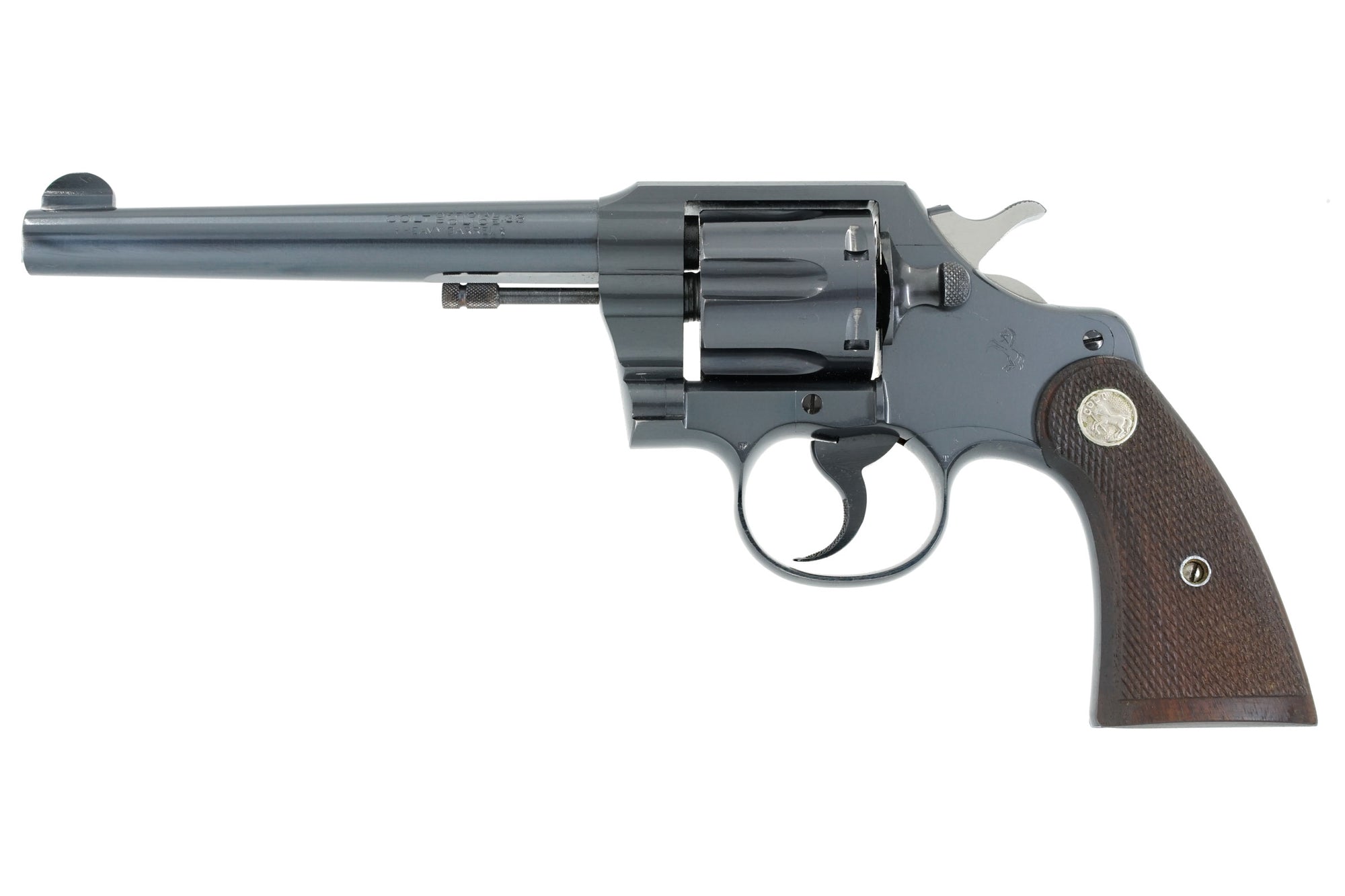 Colt Official Police 6" 38 Special SN:712290 MFG:1942