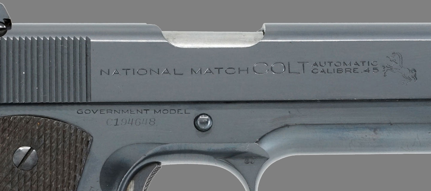 Colt Pre-War National Match