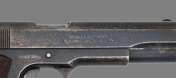 トイガン WESTERN ARMS COLT U.S.M1911A1 MILITARY 1918 WW1/WW2 Colt M1911.45 ACP - US Government Property - YouTube