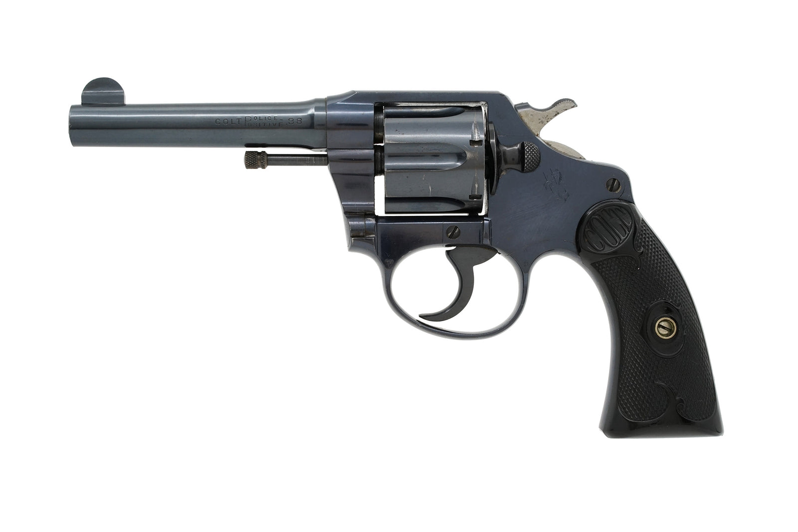 Colt Police Positive 38 4" SN:108556 MFG:1919 - Skinner