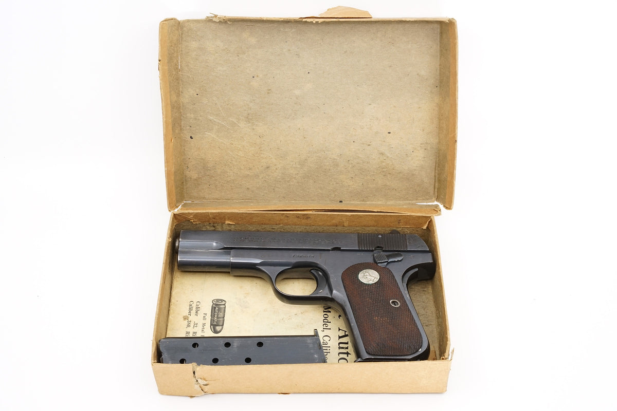 Colt 1908 Pocket Hammerless 380ACP SN:136603 MFG:1944 - Brigadier General Reimel