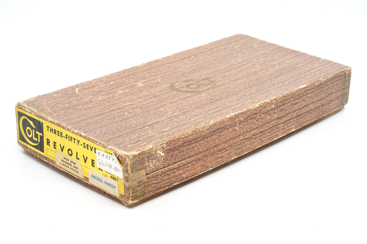 Colt Three-Fifty-Seven 6&quot; 357 Mag SN:28938 MFG:1964