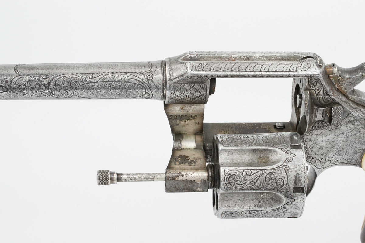 Colt Army Special 6&quot; 38 SN:307516 MFG:1908 - Factory Engraved