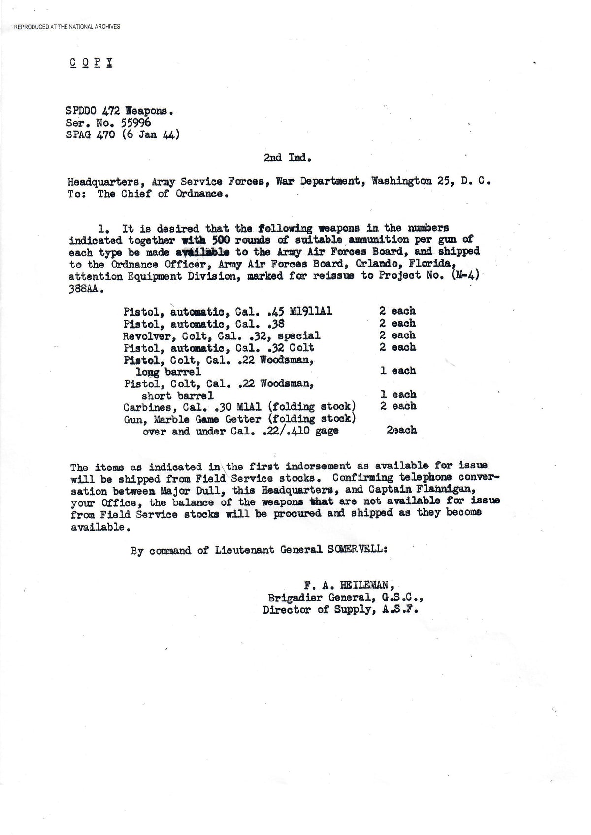 Colt .38 Super SN:35475 MFG:1944 - Army Air Forces
