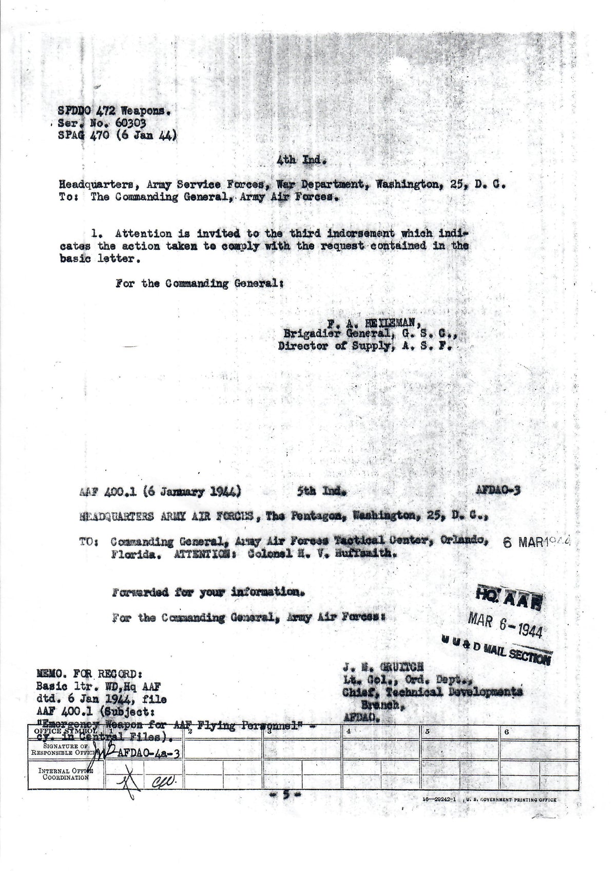 Colt .38 Super SN:35475 MFG:1944 - Army Air Forces