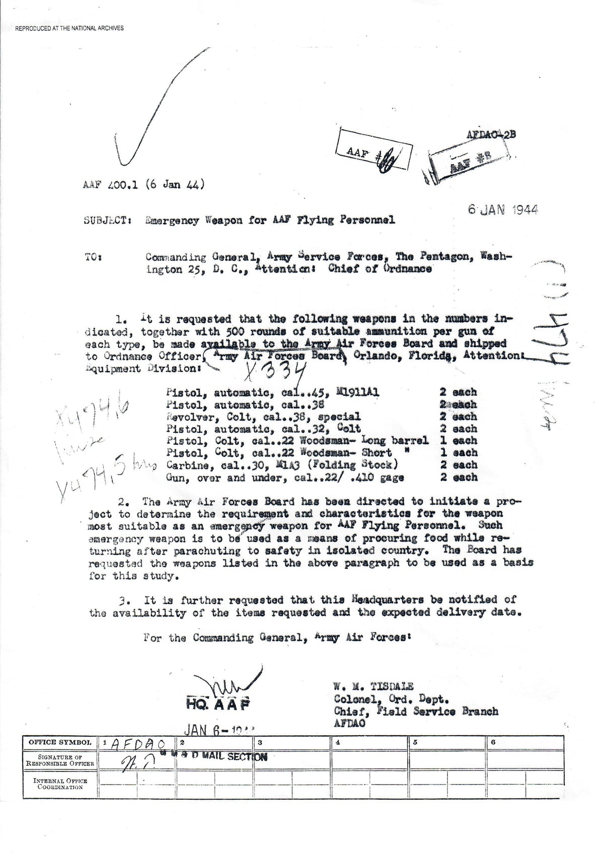 Colt .38 Super SN:35475 MFG:1944 - Army Air Forces