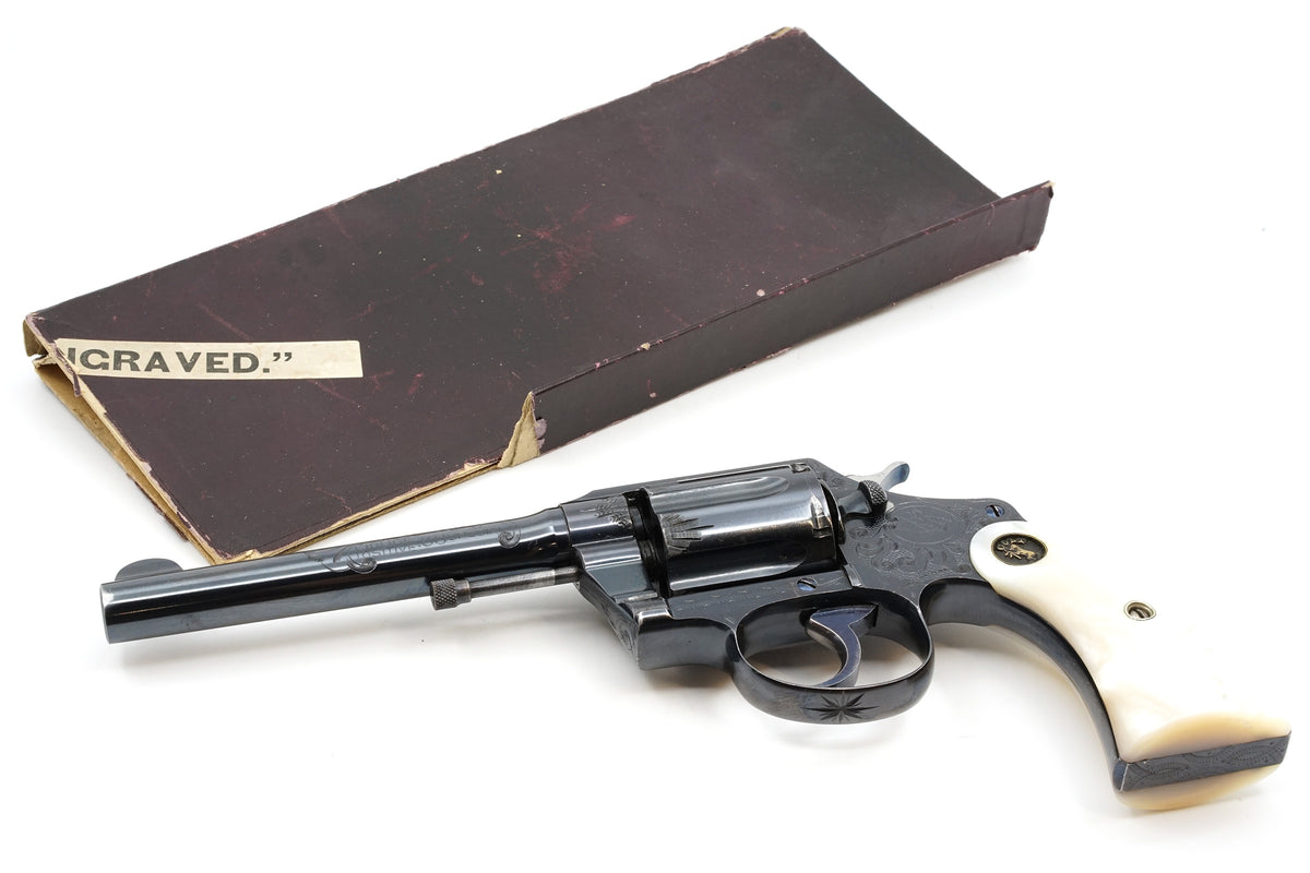 Colt Police Positive 38 5&quot; SN:67864 MFG:1913 - Skinner