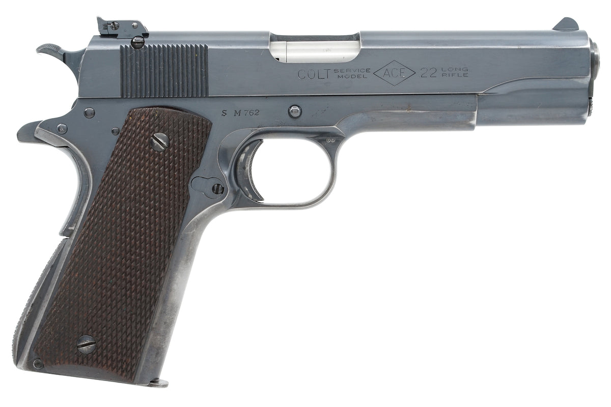 Colt Service Model Ace 22LR SN:SM762 MFG:1938