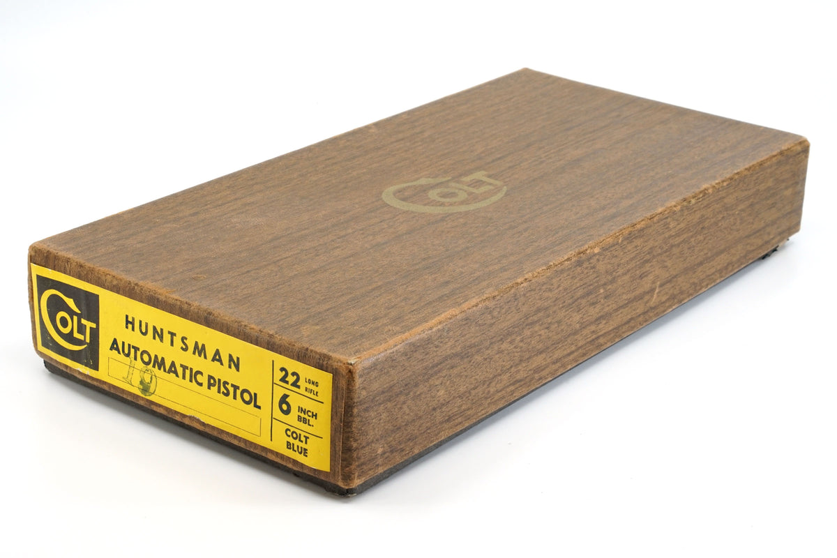 Colt Huntsman 6&quot; 22LR SN:001046-S MFG:1969