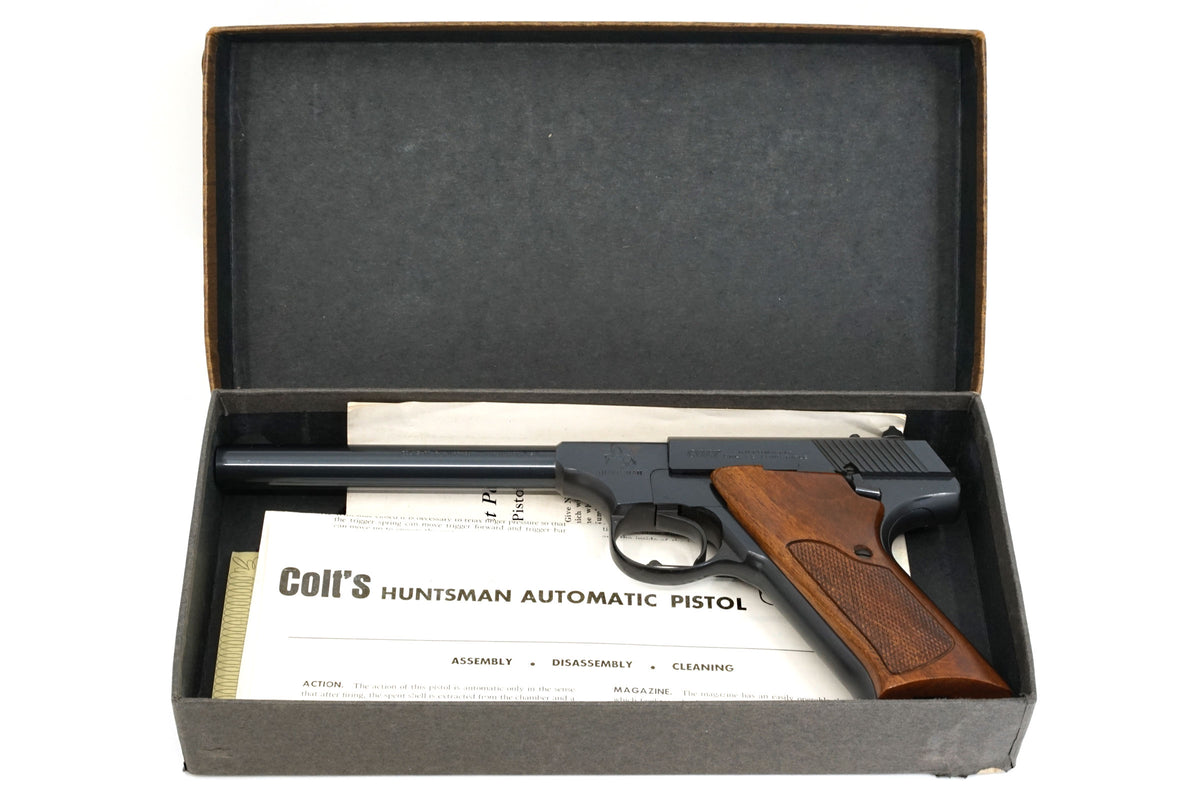 Colt Huntsman 6&quot; 22LR SN:001046-S MFG:1969
