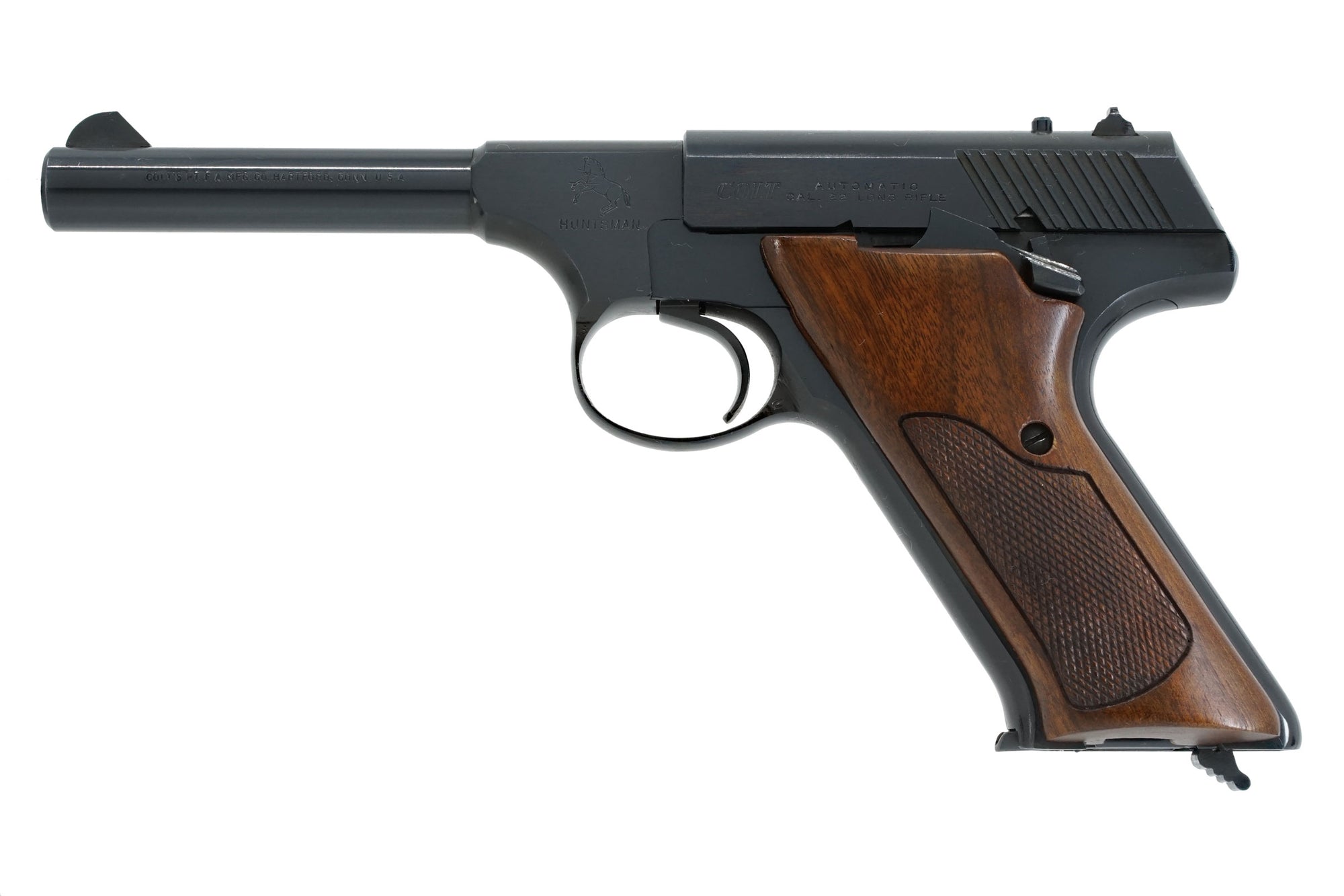 Colt Huntsman 4-1/2" 22LR SN:017432S MFG:1969