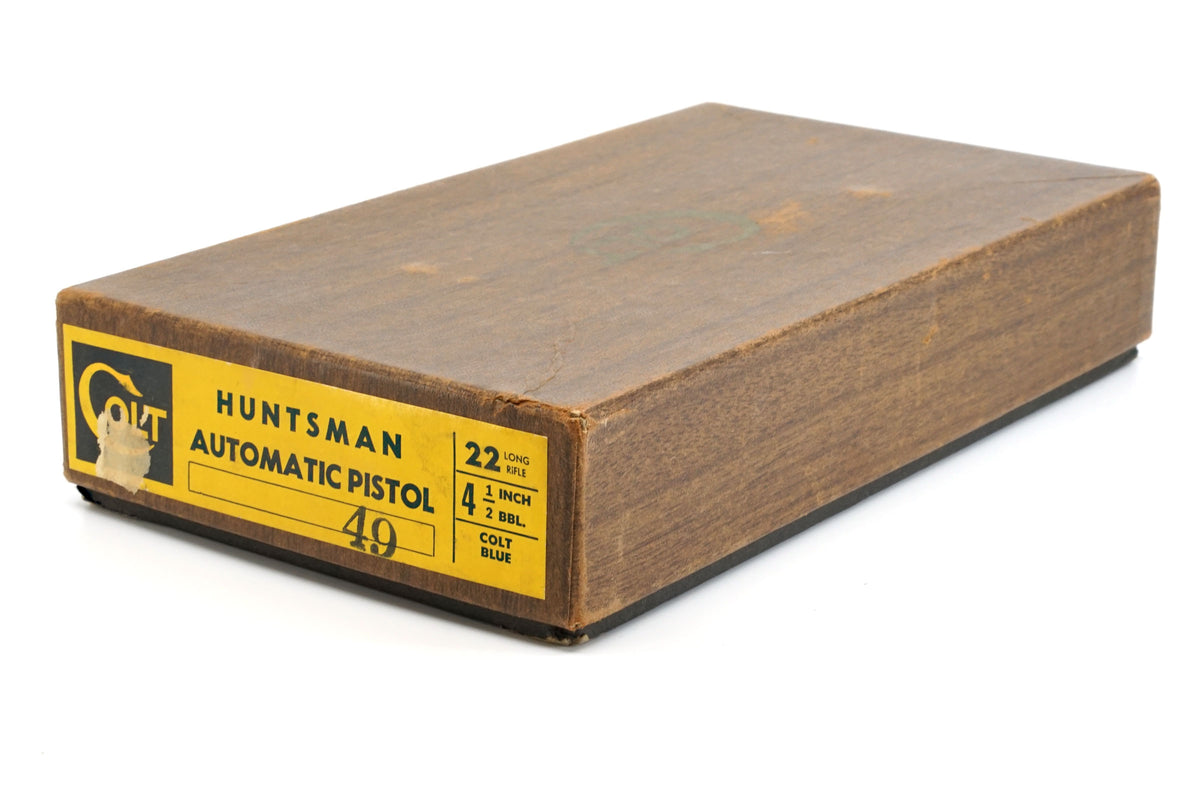 Colt Huntsman 4-1/2&quot; 22LR SN:017432S MFG:1969