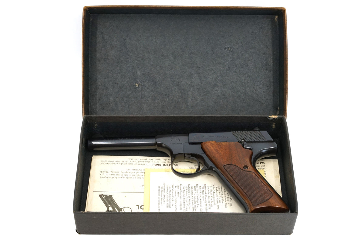 Colt Huntsman 4-1/2&quot; 22LR SN:017432S MFG:1969