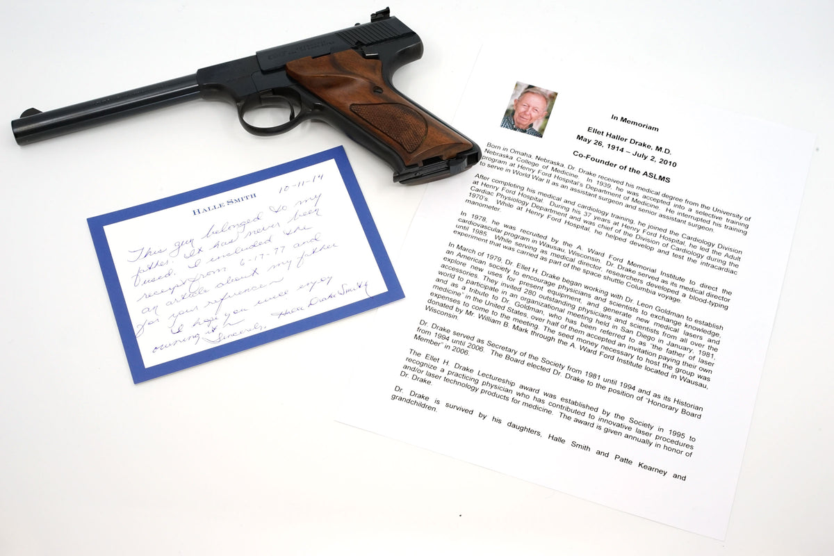 Colt Targetsman 6&quot; 22LR SN:098578-S MFG:1977