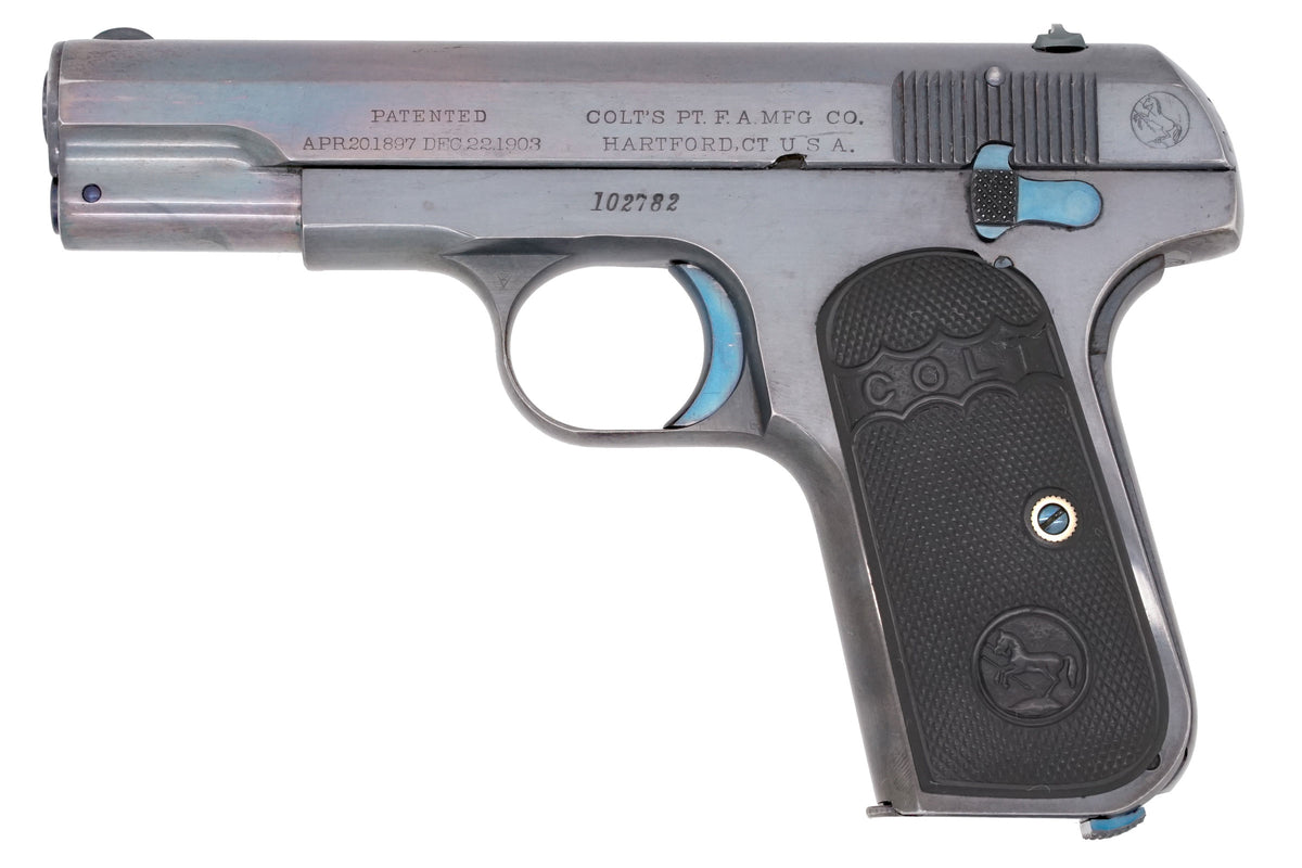 Colt 1903 Pocket Hammerless 32ACP SN:102782 MFG:1910