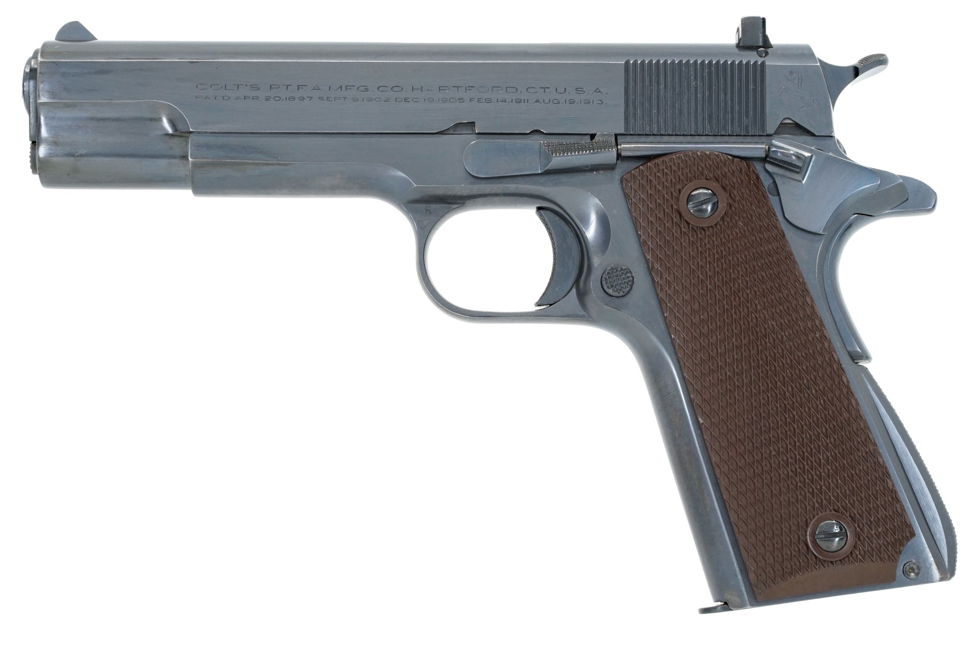 Colt Ace 22LR SN:10327 MFG:1947