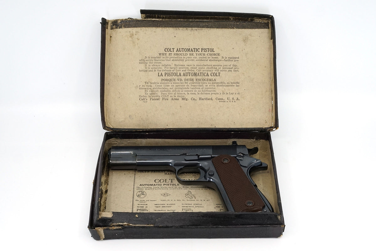 Colt Ace 22LR SN:10327 MFG:1947