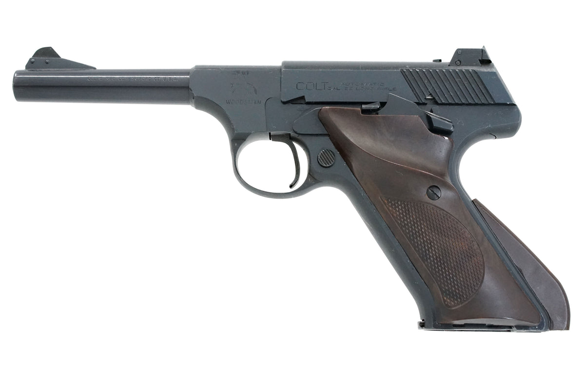 Colt Woodsman Sport 22LR 4-1/2&quot; SN:122898-S MFG:1952