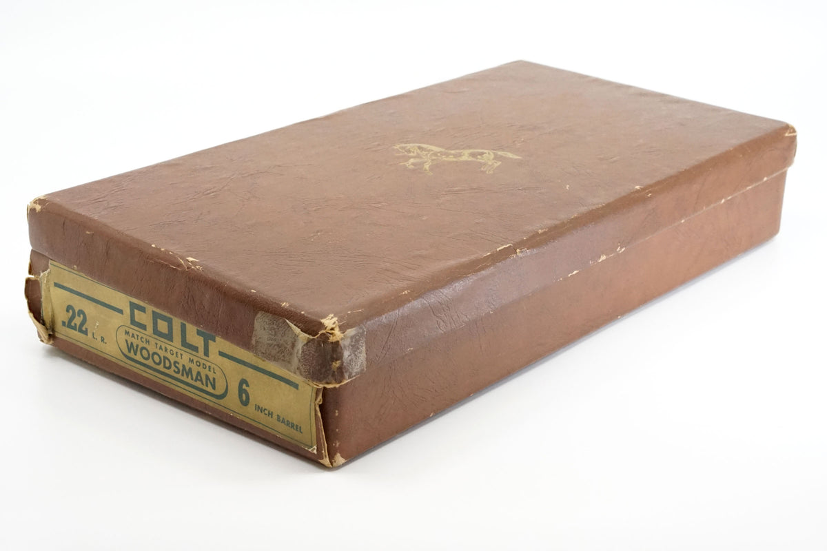 Colt Woodsman Match Target 6&quot; 22LR SN:113850-S MFG:1952