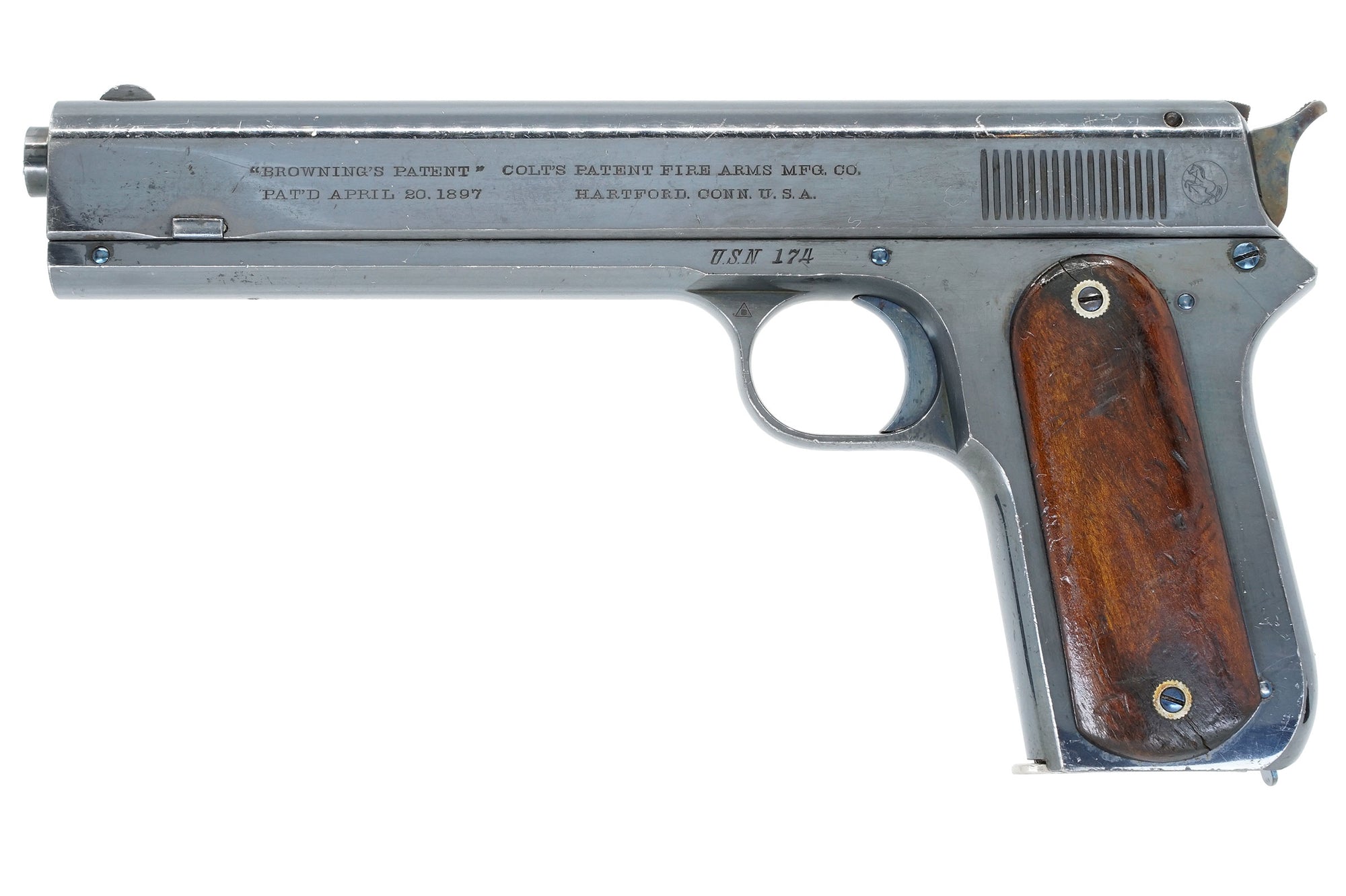 Colt Model 1900 38ACP SN:1174 MFG:1900 - Navy