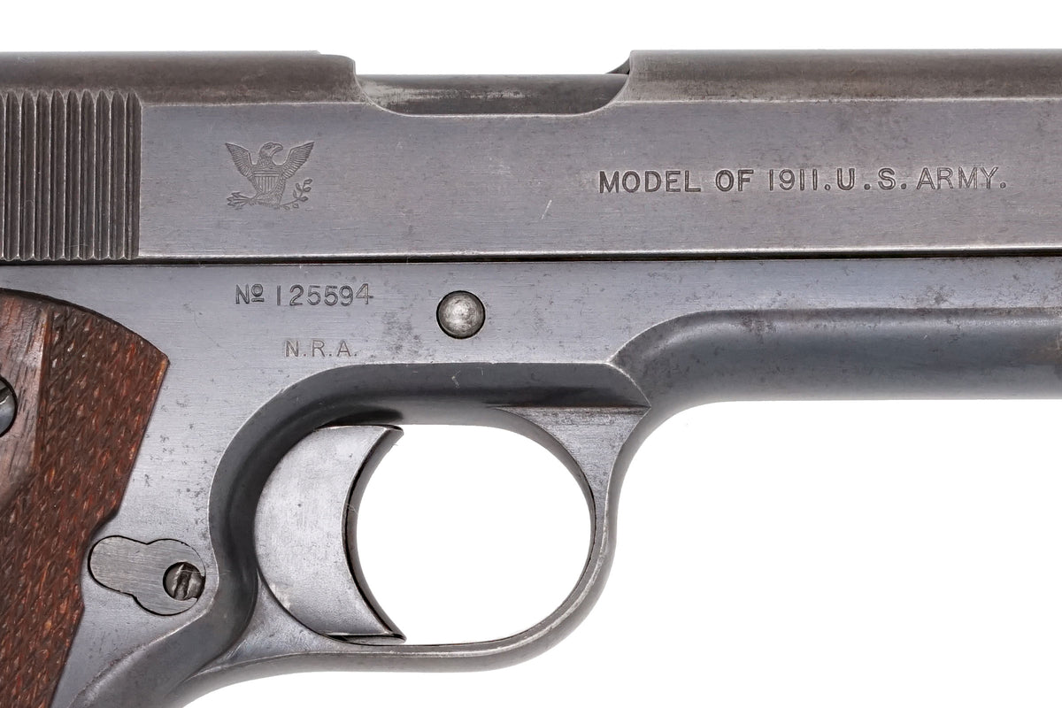 Springfield M1911 45ACP SN:125594 MFG:1916 NRA