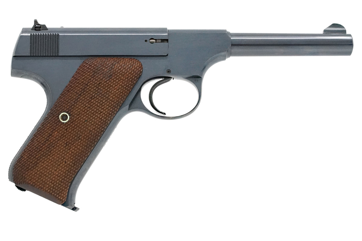 Colt Woodsman Sport 4-1/2&quot; 22LR SN:135678 MFG:1938 - Factory Checkered