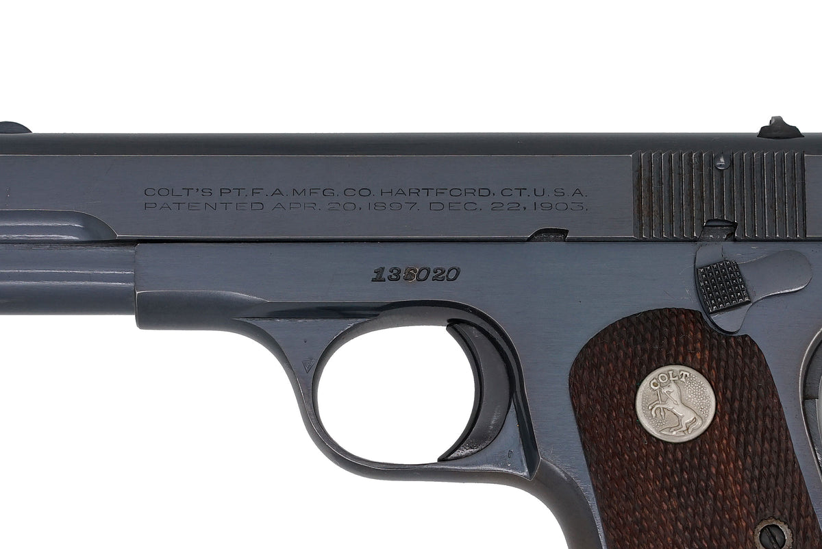 Colt 1908 Pocket Hammerless 380ACP SN:136020 MFG:1944 Navy Technical Mission - Double Header