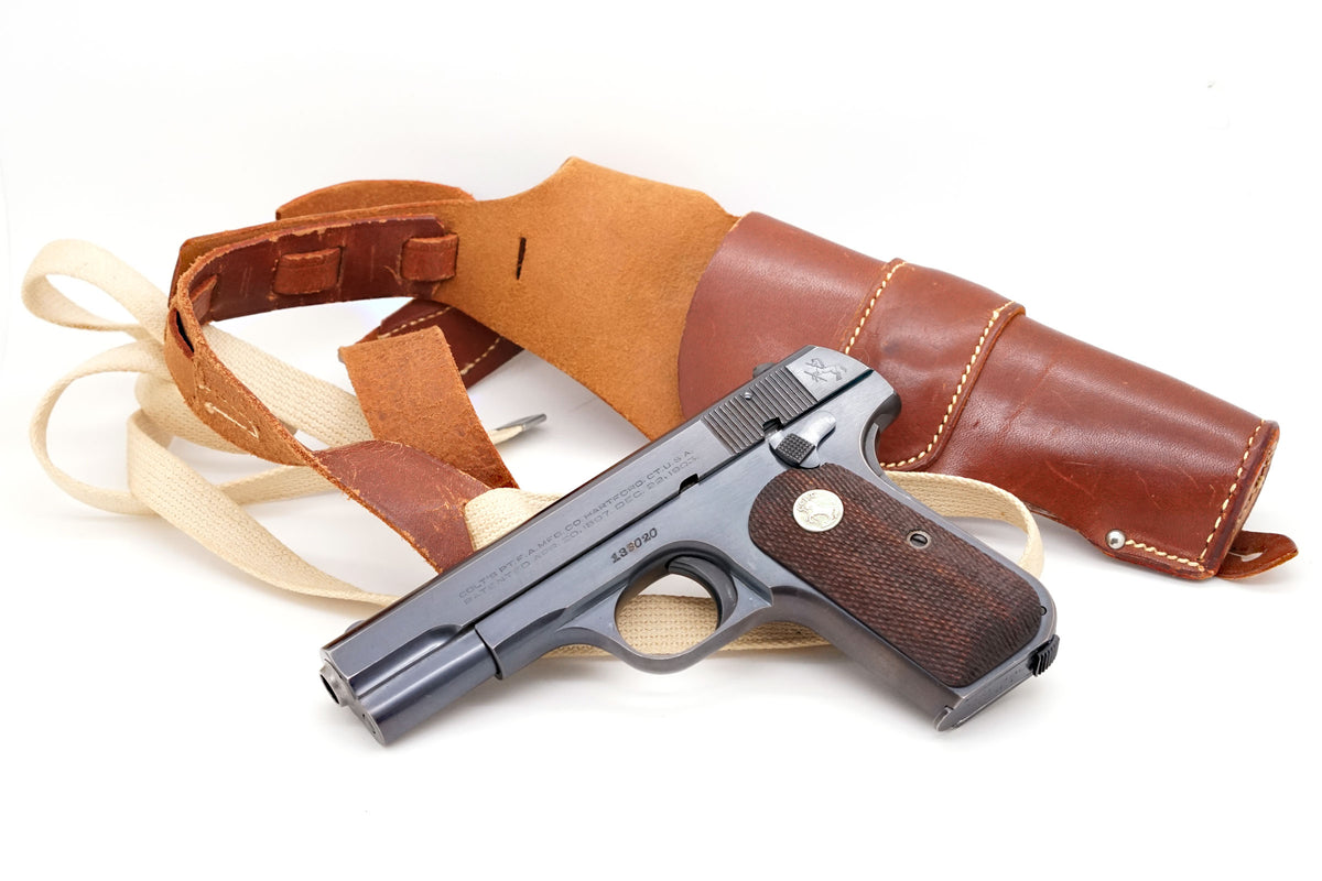 Colt 1908 Pocket Hammerless 380ACP SN:136020 MFG:1944 Navy Technical Mission - Double Header