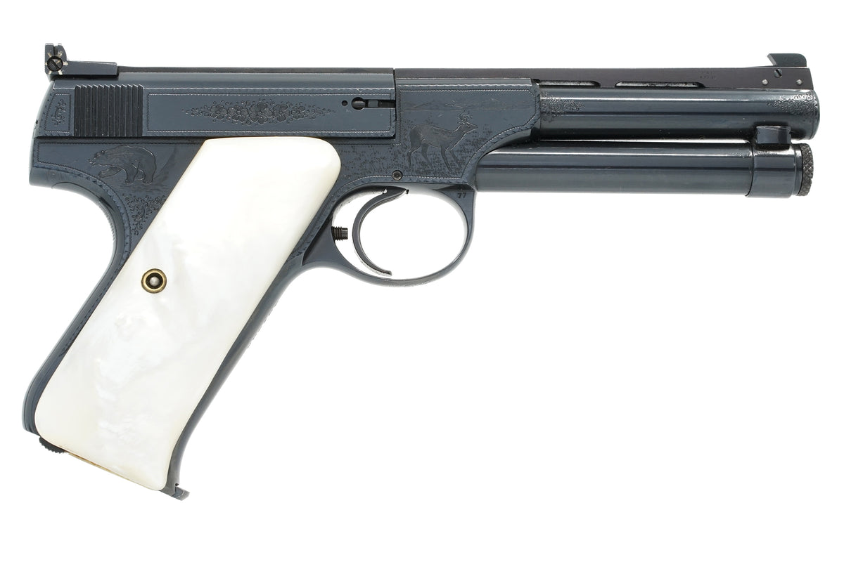 Colt Woodsman Sport 4-1/2&quot; 22LR SN:137450 MFG:1940 - Orville Kuhl Engraved