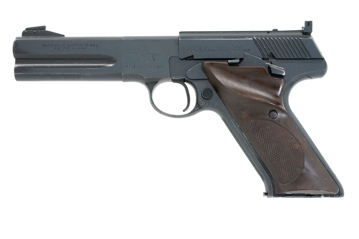 Colt Woodsman Match Target 4-1/2&quot; 22LR SN:137469-S MFG:1953