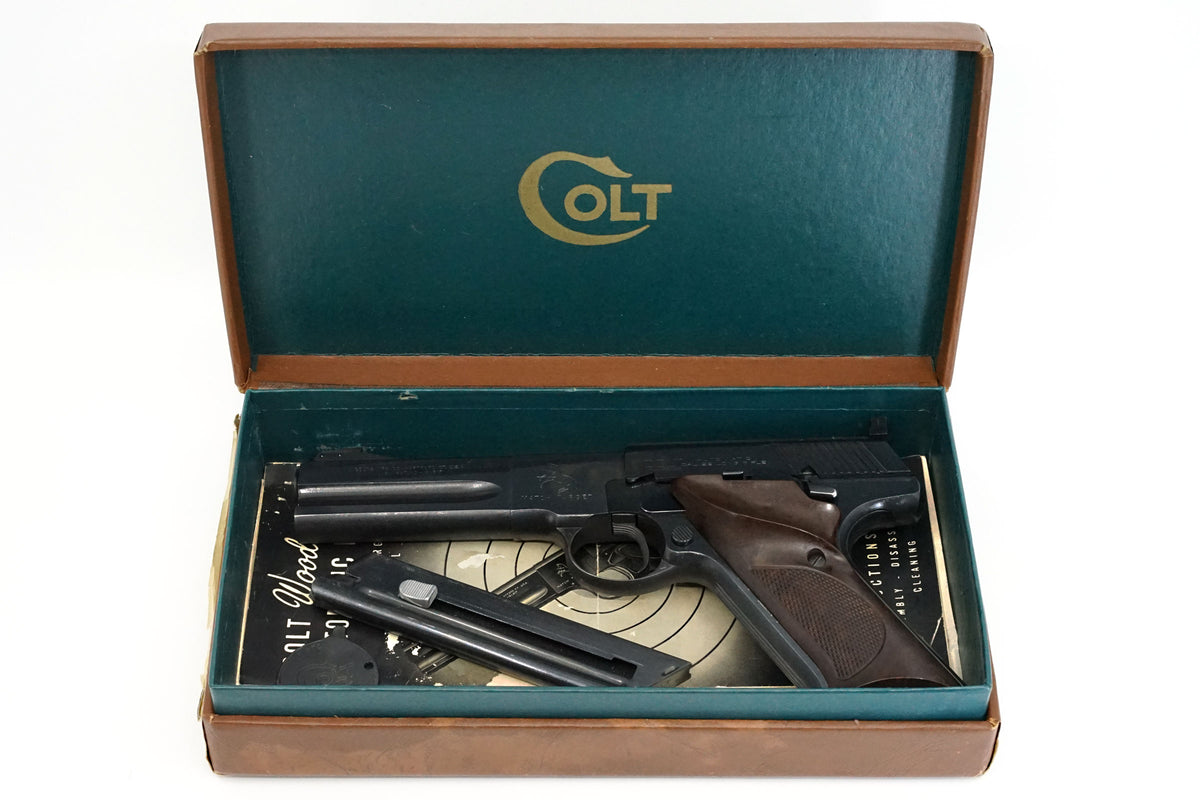 Colt Woodsman Match Target 4-1/2&quot; 22LR SN:137469-S MFG:1953