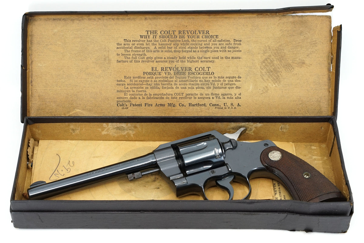 Colt Official Police 22LR SN:14830 MFG:1939