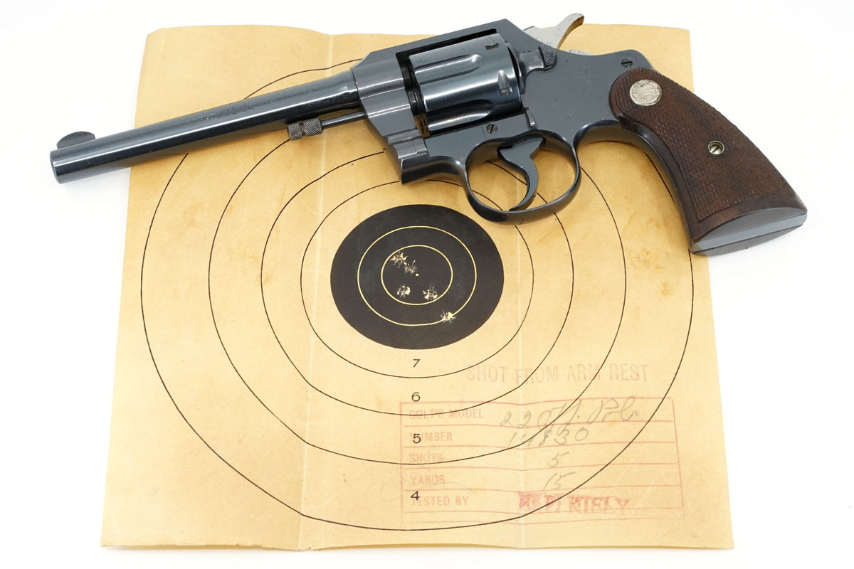 Colt Official Police 22LR SN:14830 MFG:1939
