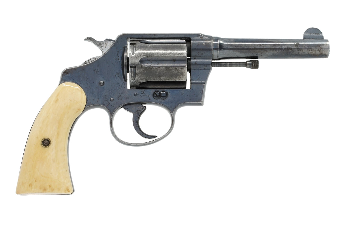 Colt Police Positive 38 4&quot; SN:149841 MFG:1917 - Wells Fargo