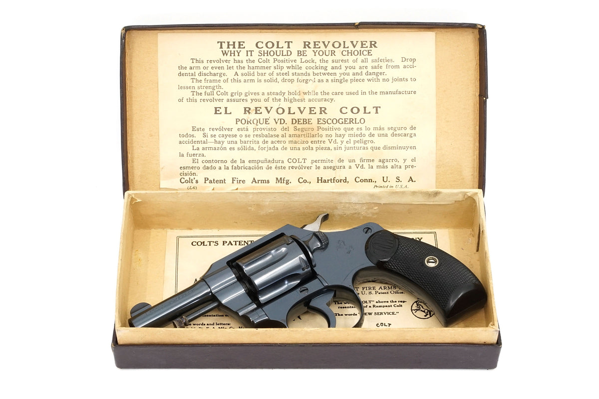 Colt Pocket Positive 2.5&quot; 32CTG SN:150468 MFG:1929