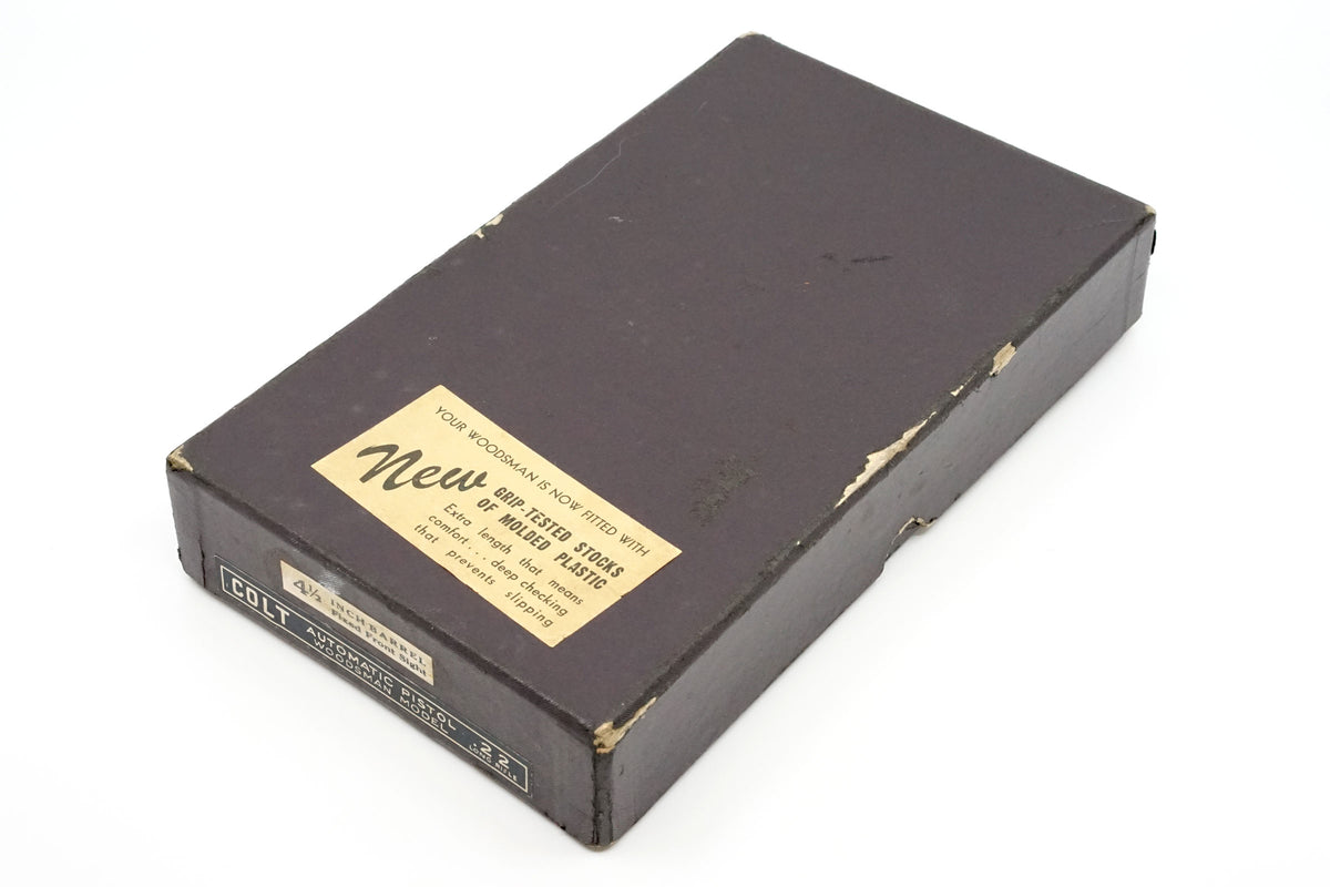 Colt Woodsman Sport 4-1/2&quot; 22LR SN:158920 MFG:1942