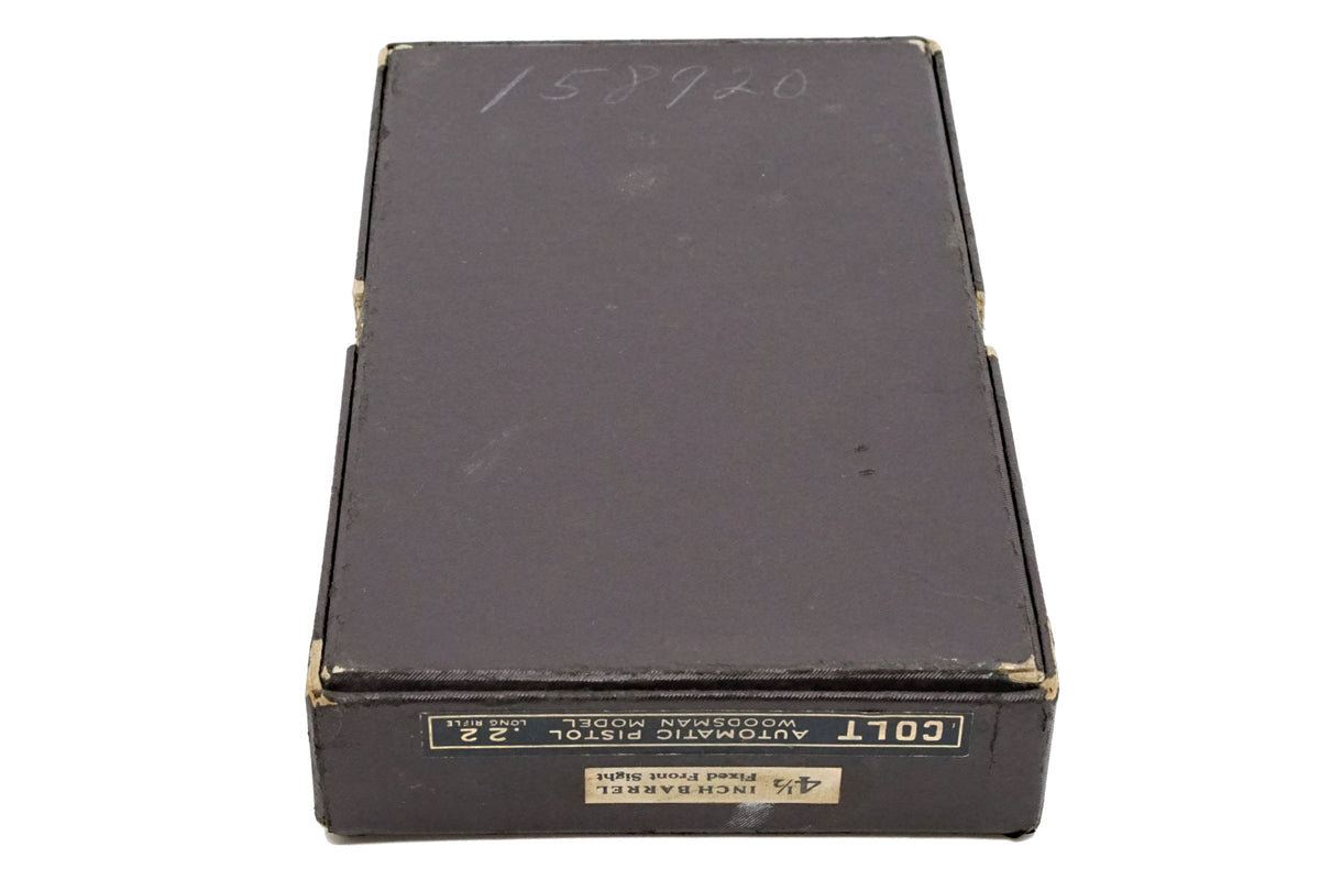 Colt Woodsman Sport 4-1/2&quot; 22LR SN:158920 MFG:1942