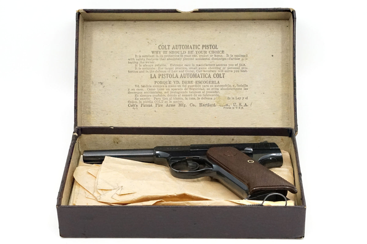 Colt Woodsman Sport 4-1/2&quot; 22LR SN:158920 MFG:1942