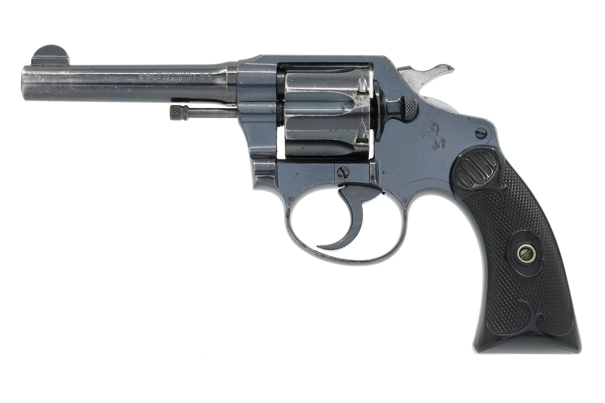 Colt Police Positive 38 4" SN:162149 MFG:1924 - Ford Security