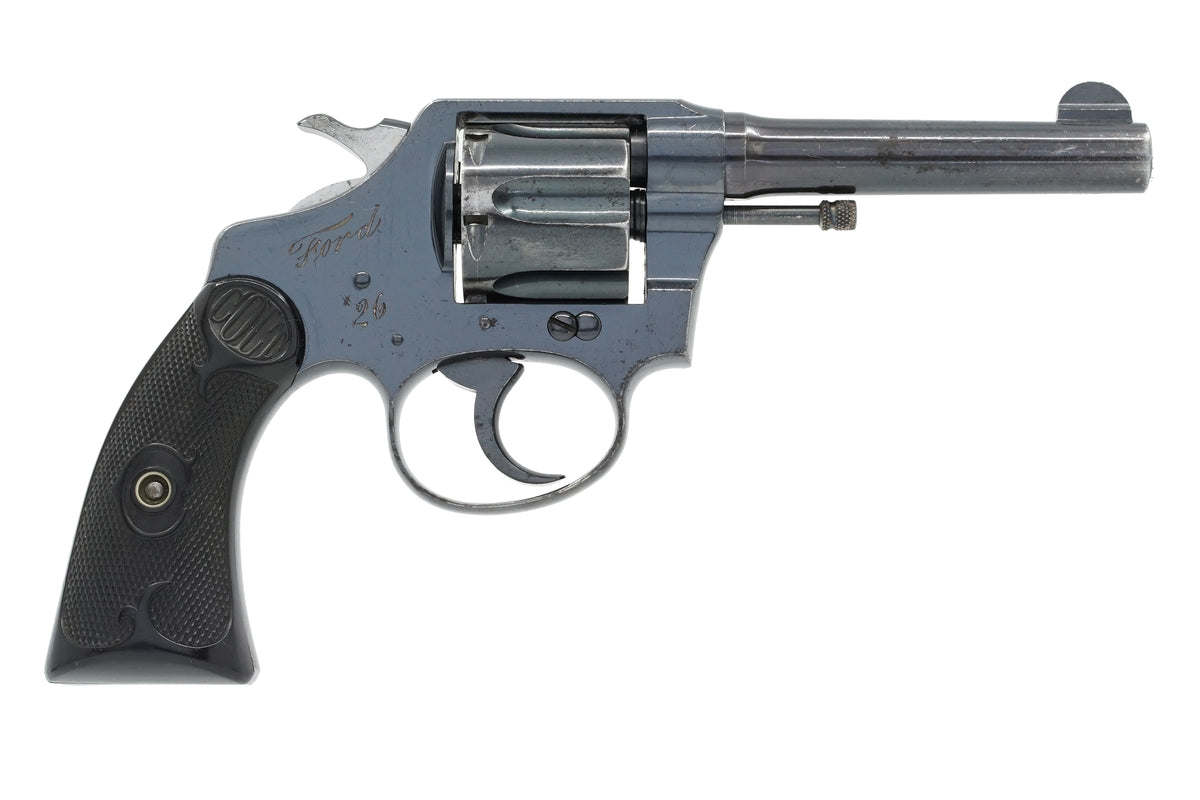 Colt Police Positive 38 4&quot; SN:162149 MFG:1924 - Ford Security